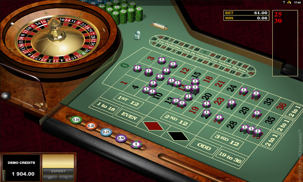 European Roulette Microgaming