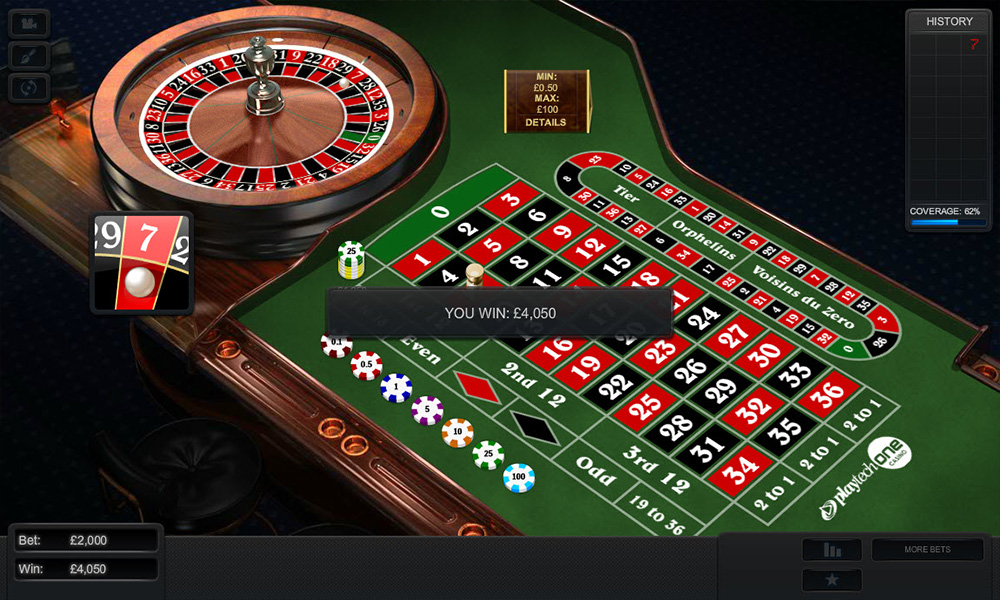 casino roulette betting system