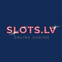 Slots LV Casino official logo displayed on a dark background