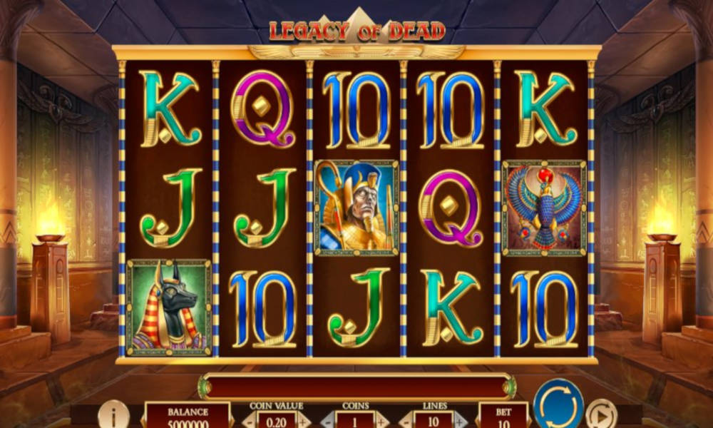 Play Legacy of Dead Slot Play'n GO | 10 Paylines - Best Casinos