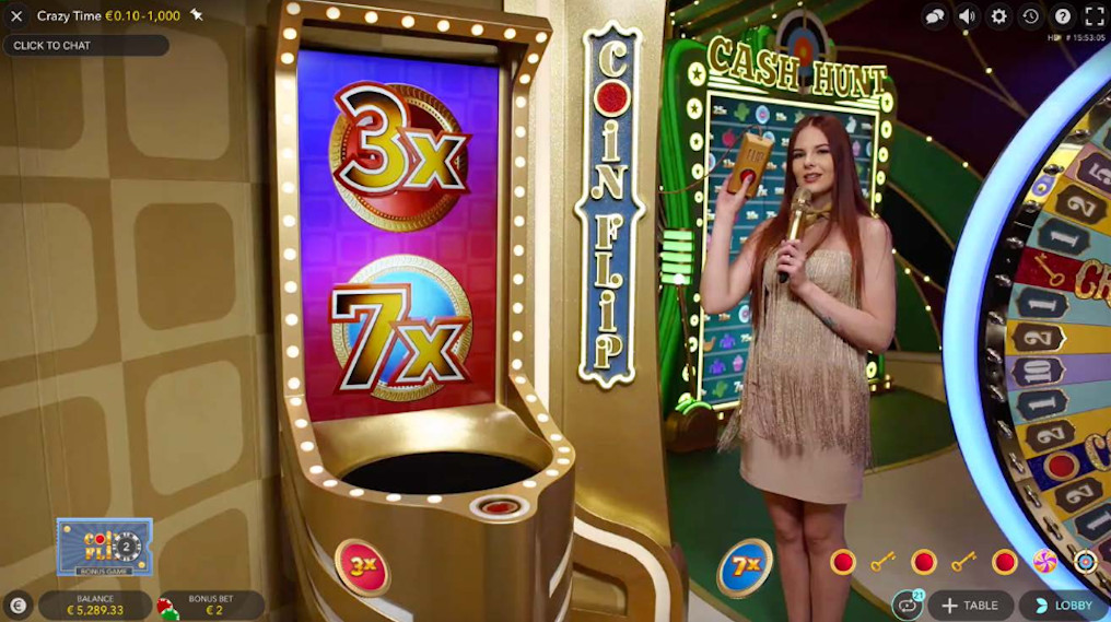 crazy time casino online