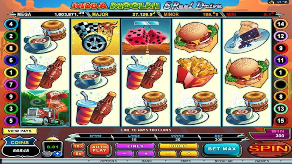 Mega Moolah slot på nett GRATIS - Spill Free Demo