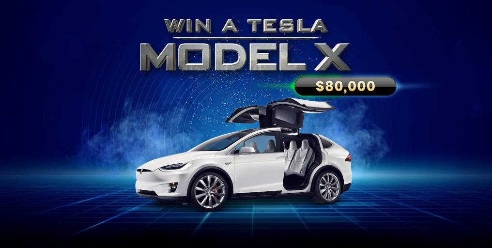 Black Diamond Casino Tesla X Giveaway Promotion